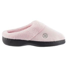 Step into luxurious style and comfort with isotoner Womens Microterry Sport Hoodback Slippers. Microterry is supremely soft for relaxing spa comfort with every step. Extra cushy heel supports your foot and absorbs impact for all-day comfort. Classic low back style easily slips on and off with indoor/outdoor soles that go where you go. Care instructions: Machine wash cool water, dry flat away from heat. Black Peony, Slippers Online, Relax Spa, Clog Slippers, Mens Gloves, Slipper Shoes, Womens Gloves, Mens Slippers, Low Back