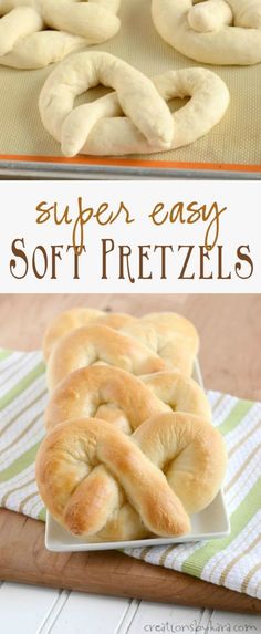 this is an easy recipe for soft pretzels