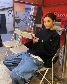 Sora Pppp, 가을 패션, Casual Style Outfits, Lookbook Outfits, Fashion Killa, Outfits Casuales, Cute Casual Outfits, Look Fashion, Aesthetic Clothes