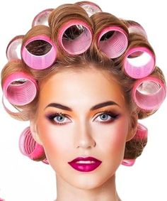 Big Rollers, New Perm, Glam Hair, Roller Set, Hair Rollers, Hair Curlers, Perm, A Woman, Hair