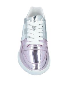 Soft Leather.laminated effect, brand logo, two-tone, leather backing, laces, round toeline, flat, rubber sole, contains non-textile parts of animal origin Modern Metallic Sneakers With Rubber Sole, Modern Metallic Round Toe Sneakers, Metallic Lace-up Sneakers With Translucent Outsole, Metallic Leather Sneakers With Metallic Logo, Lace-up Patent Leather Sneakers With Textured Sole, Metallic Lace-up Sneakers, Lace-up Patent Leather Sneakers With Contrast Sole, Designer Metallic Low-top Sneakers, Sporty Low-top Metallic Leather Sneakers