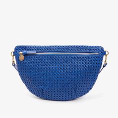 Brand New With Tags. Blue Woven Leather Rattan Priced To Cover Retail + Tax After Posh Fees *No Trades Blue Woven Leather Bag, Elegant Blue Woven Leather Shoulder Bag, Chic Blue Bag With Woven Leather, Elegant Blue Shoulder Bag For The Beach, Blue Woven Crossbody Shoulder Bag, Versatile Blue Shoulder Bag For Summer, Chic Blue Woven Bag, Clare V, Clare V.