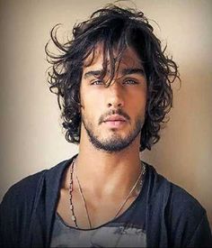 2015 Best Mens Curly Hairstyles | Mens Hairstyles and Haircuts 2015 Messy Curly Hair, Marlon Teixeira, Short Wavy, Long Hair Styles Men, Long Curly Hair, Boy Hairstyles, Long Curly