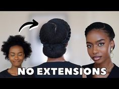 5 MINUTE SIMPLE WORK FRIENDLY 4C NATURAL HAIRSTYLE FOR BLACK WOMEN - YouTube Hairstyles No Gel, Hairstyle 4c Hair, Quick Work Hairstyles, Hairstyle For Black Women, Date Night Hair, African Hair Wrap, Elegant Hairstyle, Gothic Hairstyles, Simple Work