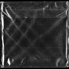 black and white photograph of an empty plastic bag