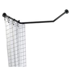 PRICES MAY VARY. ▶ Adjustable Shower Curtain Rod - The design gives you more space in your shower. The adjustable length design helps the curved shower rod easily adjust to fit your corner size. ▶ heavy duty tension curtain rod: curved shower rod chrome is made of upgraded 304 stainless steel, corrosion and sun resistant, tough, easy to clean, never rusty. Makiing the shower curtain rod supports more than 100kg of weight. ▶ Brushed nickel shower curtain rod - 2 ways of installation, drill hole o Corner Shower Curtain, Bathtub Corner, Corner Shower Curtain Rod, Curved Shower Rod, Bathroom Bathtub, Rod Rack, Shower Curtain Rod, Stainless Steel Wall, Curtain Rails