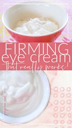 DIY Firming Eye Cream - Jenni Raincloud Eye Cream Recipe, Diy Eye Cream, Eye Firming, Firming Eye Cream, Diy Kosmetik, Anti Aging Eye Cream, Skin Care Wrinkles