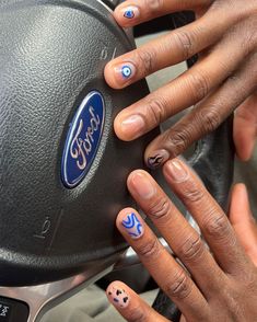 Stud Nails Designs, Male Manicure Art Designs, Male Nail Designs, Male Manicure, Md Nails, Male Nails, Evil Eye Nails, Natural Nail Designs, Mens Nails