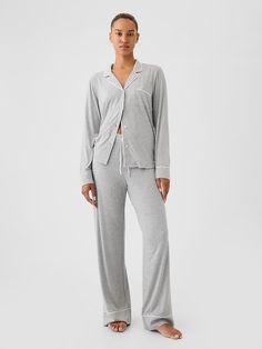 Modal Pajama Pants | Gap Comfy Soft Sleepwear For Relaxation, Comfortable Soft Touch Sleepwear For Loungewear, Soft Comfortable Sleepwear For Loungewear, Comfy Sleepwear With Soft Texture For Loungewear, Comfy Soft Sleepwear For Loungewear, Soft Comfortable Sleepwear For Lounging, Soft Touch Relaxed Fit Sleepwear For Relaxation, Relaxed Fit Sleepwear With Soft Touch For Relaxation, Comfortable Soft Sleepwear For Lounging