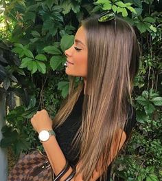 Rambut Brunette, Blond Balayage, Bronde Hair, Chocolate Brown Hair, Caramel Highlights, Blonde Hair Shades, Hair Shades