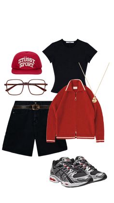 Guess Clothes, Polyvore Outfits Aesthetic, Mode Zara, Friend Outfits, Clothes Style, T Shirt And Jeans, Sporty Outfits, Kpop Fashion Outfits