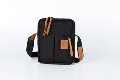 Black Shoulder Bag / Brown Leather / Messenger Bag / Travel Pouch / Bag For Men / Cross Body Bag / C Casual Shoulder Bag With Adjustable Strap For Everyday, Casual Everyday Carry Rectangular Bag, Casual Rectangular Everyday Carry Bags, Casual Everyday Carry Bags With Cell Phone Pocket, Pouch Shoulder Bag With Zipper Pocket For Everyday, Everyday Carry Pouch Shoulder Bag With Zipper Pocket, Casual Everyday Carry Shoulder Bag, Practical Shoulder Bag With Cell Phone Pocket For Everyday, Practical Everyday Shoulder Bag With Cell Phone Pocket