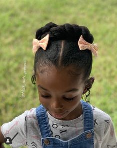 Recital Hair, Black Baby Girl Hairstyles, Baby Girl Hairstyles Curly, Daughter Hairstyles, Childrens Hairstyles, Hairstyles Girl, Hair Doo