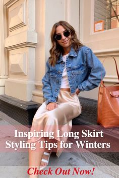 Master the Art of Long Skirt Styling for a Chic Winter Look!