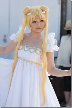 Good Cosplay, Heavy Winter Coat, Princess Serenity, Sailor Suit, White Onesie, Baby Coat