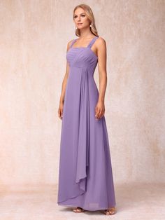 A-Line/Princess Sleeveless Long Formal Evening Dresses With Ruffles Dresses With Ruffles, Ruffle Jacket, Fabric Suppliers, Formal Evening Dresses, Dusty Rose, Autumn Summer, Color Choices, Ruffles, Evening Dresses