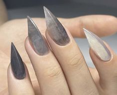 Cat Woman Nails, Nail Inspo Acrylic, Witchy Nails, Gothic Nails, Claw Nails, Goth Nails, Cat Woman, Kawaii Nails