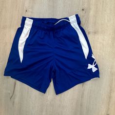 New With Tags. Under Armour Women’s Shorts. Blue. Size Small. Blue Shorts With Built-in Shorts, Blue Athletic Shorts With Built-in Shorts, Blue Athletic Shorts With Elastic Waistband, Casual Blue Athletic Shorts With Short Leg, Blue Bermuda Athletic Shorts, Casual Blue Athletic Shorts, Blue Bermuda Casual Athletic Shorts, Blue Bermuda Bottoms With Elastic Waistband, Under Armour Blue Shorts For Summer