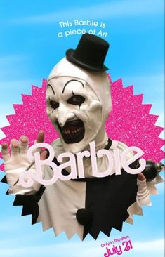 the poster for barbie's new musical show, barbie is a puppet - art