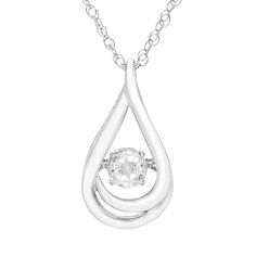 Add an elegant touch of sparkle to your jewelry collection with this lovely lab-grown white sapphire accented Boston Bay Diamonds sterling silver pendant necklace. Click on this JEWELRY & WATCHES GUIDE to learn about fit, styles, materials and more! Add an elegant touch of sparkle to your jewelry collection with this lovely lab-grown white sapphire accented Boston Bay Diamonds sterling silver pendant necklace. Click on this JEWELRY & WATCHES GUIDE to learn about fit, styles, materials and more! Tension Setting, Teardrop Pendant, Gemstone Necklace Pendant, Sterling Silver Necklace Pendants, White Sapphire, Silver Pendant Necklace, Sterling Silver Pendant, Gemstone Pendant, Sterling Silver Pendants