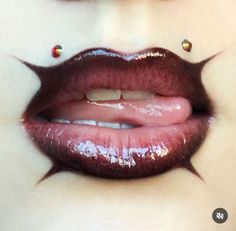 Lipstick Building, Funky Makeup, Vampire Bride, Art Perle, Drag Makeup, Swag Makeup, Alternative Makeup, Cool Makeup Looks, Ethereal Makeup