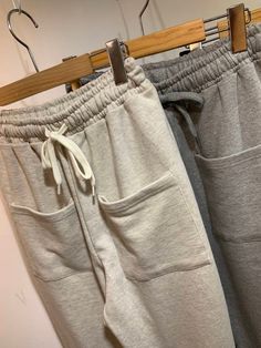 Women's Tapered Cotton Sweatpants with Front Big Pockets Size One size, good for US size 4-10 Length 93cm / 36.6in Waist width 32cm / 12.6in Fabric and Care Cotton Machine washable and tumble dry Made in S Korea High Waist Cotton Pants With Comfort Waistband, Basic Full-length Bottoms With Elastic Waistband, Winter Wide-leg Joggers With Pockets, Comfortable Full-length Pants With Pockets, Baggy Comfortable Bottoms With Pockets, Comfortable Straight Leg Bottoms With Side Pockets, Comfortable Baggy Bottoms With Pockets, Winter Straight Leg Joggers With Pockets, Cotton Bottoms For Everyday Winter Wear