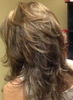 Short Layers Long Hair, Medium Layered Hair, Short Layered Haircuts, Penteado Cabelo Curto