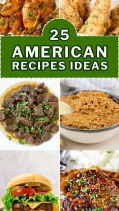 25 american recipes that are delicious and easy to make with the help of an appetizer