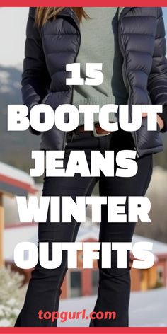 Stay warm and trendy this winter with these chic bootcut jeans outfit ideas. Perfect for layering with cozy sweaters, boots, and jackets. Get ready to rock your winter wardrobe. 

Tap to explore now! Jeans Outfit, Cozy Sweaters, Winter Wardrobe, Bootcut Jeans, Stay Warm, Tap, Layering