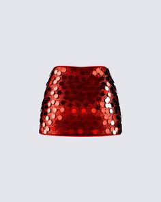 Set the night on fire in this red sequin mini skirt 🔥 Made from sequin fabric and complete with a mid rise fit and fully lined design - this look will have you outshining everyone in the hottest way possible 😮‍💨 Disco Style Fitted Mini Skirt With Contrast Sequin, Disco Style Fitted Mini Skirt With Sequins, Sequined Disco Mini Skirt, Sequin Disco Mini Skirt, Disco Sequin Mini Skirt, Sequined Mini Disco Skirt, Sequin Mini Skirt For Disco, Sequin Mini Skirt For Club, Summer Evening Mini Skirt With Contrast Sequin