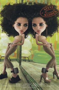 an image of two women with afro hair