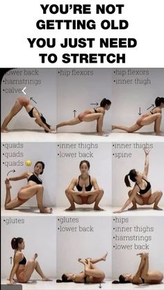 Body Stretches Flexibility, Bolesti Chrbta, Trening Fitness, Trening Abs, Easy Yoga, Trening Pilates, Yoga Stretches, Yoga Sequences