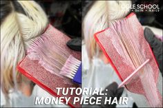 The Money Piece Face-Framing Hair Tutorial - Cosmetology School & Beauty School in Texas - Ogle School Cosmetology School, Hair Techniques