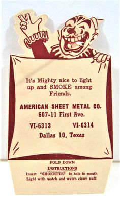 an advertisement for the american sheet metal co