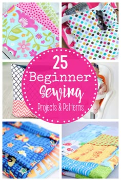 25 beginner sewing projects and patterns