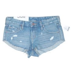 Cute And Casual Denim Short Shorts ! Size 26 And New With Tags. Spring Cutoff Jean Shorts By Urban Outfitters, Urban Outfitters Cutoff Jean Shorts For Summer, Urban Outfitters Denim Jean Shorts, Urban Outfitters Mid-rise Denim Shorts, Urban Outfitters Denim Blue Bottoms For Summer, Urban Outfitters Light Wash Mid-rise Bottoms, Trendy Denim Shorts By Urban Outfitters, Trendy Urban Outfitters Bottoms With Frayed Hem, Urban Outfitters Mid-rise Light Wash Bottoms