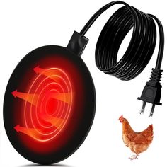 PRICES MAY VARY. 120V 35w Heated Pad: our chicken water heater works at 35W and uses 120V voltage to save energy and electricity; Each poultry water heater comes with a 1.7 m/ 66.93 inches power cord, sturdy and firm, has a long service life, can be applied for a long time Novelty Heated Waterer: the chicken coop heater is safe, and the temperature of heated base can change with the temperature of outside, so remember to avoid water gets very hot, keep plugged into outlet that turns on when it i Heat Lamp For Chicken Coop, Solar Chicken Water Heater, Chicken Water Heater, Heated Chicken Waterer, Chicken Waterer, Poultry Supplies, Drinking Hot Water, Backyard Poultry, Stock Tank