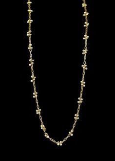 Luxe Beaded X'S Necklace – tenthousandthingsnyc Modern Organic, The Chain, Jewelry Inspo, Gold Chain, Gold Chains, Antique Jewelry, Diamond Necklace, New York City, Chain Necklace