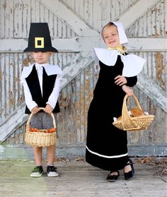 Pilgrim Outfit, Thanksgiving Dress, Thanksgiving Preschool, Costume Tutorial, Stylish Winter Outfits, Dress Up Day, Paper Dress