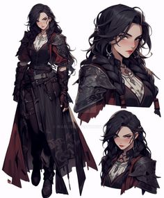 Dnd Women Clothes, Rogue Outfit Dnd, Female Paladin Character Design, Dnd Pirate Female, Urban Character Design, Dhampir Female, Female Pirate Character Design, Female Viking Art, Rogue Outfit