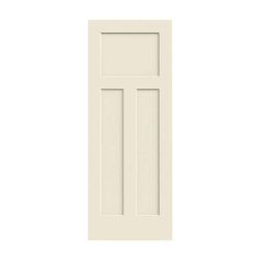 an open white door on a white background