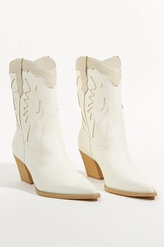 Scarlett Western Boots in Beige | Altar'd State White Heeled Boots For Fall Rodeo, White Heeled Boots For Rodeo In Fall, White Mid-calf Boots For Ranch In Fall, White Mid-calf Boots For Spring Ranch Wear, White Mid-calf Boots For Spring Outdoor Activities, White Mid-calf Boots For Spring, Cream Boots For Western-themed Spring Events, Cream Boots For Spring Western-themed Events, White Mid-calf Boots For Rodeo In Fall