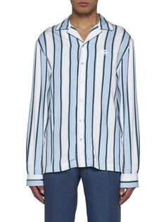 ->viscose, 89% Synthetic->polyamide, 11% Casual Viscose Shirt, Casual Button-up Viscose Shirt, Casual Collared Viscose Tops, Relaxed Fit Collared Viscose Shirt, Viscose Relaxed Fit Collared Shirt, Relaxed Fit Viscose Collared Shirt, Luxury Striped Men's Shirt, Etro Menswear 2022, Etro Mens Shirts