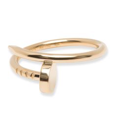 Cartier Juste Un Clou Ring In 18kt Yellow Gold Fashion Ring / Yellow Gold Cartier Cartier Juste Un Clou Ring, Juste Un Clou Ring, Cartier Juste Un Clou, Yellow Gold Color, Gold Rings Fashion, Fashion Ring, Gold Fashion, Yellow Gold Rings, Cartier