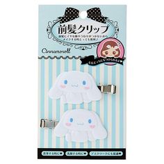 Includes 2 Hair Clips Approx. 2.4 X 0.4 X 1.2 Inches Sanrio Hair Clip, Dr Closet, Roll Hairstyle, Sanrio Cinnamoroll, Hello Kitty My Melody, One Hair, Little Twin Stars, Sanrio Characters, Barrette Clip