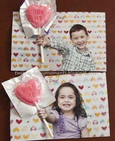 wow Preschool Valentines, Valentines Day Activities, Grandparent Gifts, Valentines For Kids