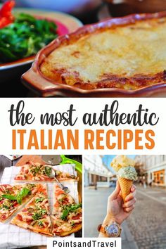 the most authentic italian recipes in this postcard