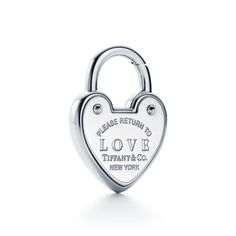 Tiffany & Co Bold Love Lock In Sterling Silver - Lock Opens And Closes Comes With : - Box - Pouch Charm Tiffany, Jewelry Lock, Lock Earrings, Pink Gold Jewelry, Mens Earrings, Make Your Own Bracelet, Jewelry Tiffany, Tiffany And Co Jewelry, Clean Gold Jewelry