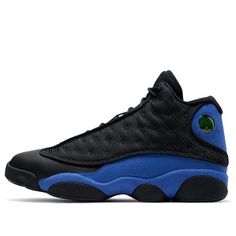 Air Jordan 13 Retro "Black Royal" SKU: 414571-040 Release Date: December 19, 2020 Colorway: BLACK/WHITE/HYPER ROYAL (SNKR/Men's/High Top/Basketball) Black Sporty Jordan Shoes With Rubber Sole, Black Jordan Shoes For Light Sports With Rubber Sole, Black Lace-up Jordan Shoes For Light Sports, Black Jordan Sports Shoes With Rubber Sole, Black Synthetic Jordan Shoes For Light Sports, Black Breathable Leather Jordan Shoes, Black Leather Breathable Jordan Shoes, Black Synthetic Jordan Running Shoes, Black Jordan Shoes For Light Sports