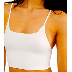 Nwt Free People White Ribbed Tank Bralette Size M/L Featured In Our Signature Seamless Fabrication, This Body-Hugging Ribbed Bralette Features A Square Neckline And Longline Silhouette. Stretches For A Custom Fit Self-Lined Trim Skinny Straps Intimately Our Softest Intimates And Best-Ever Base Layers. Intimately Is An In-House Label. Care/Import Machine Wash Cold Made In The Usa Lacey Bra, White Lace Bralette, Free People Bralette, Halter Bralette, Free People Intimates, Ribbed Tank, Boho Summer, Lace Bralette, Square Neckline